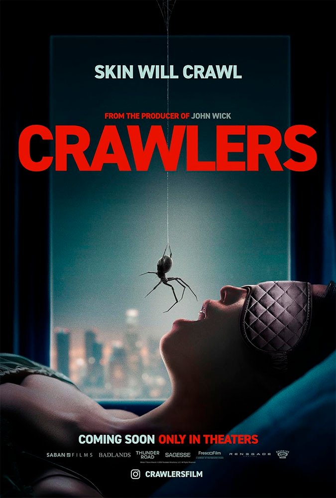 Pôster oficial de "Crawlers".