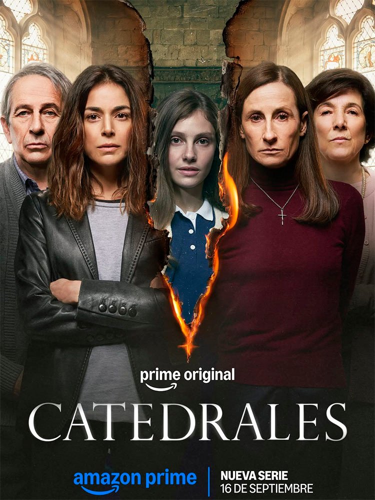 Pôster oficial de "Catedrales".