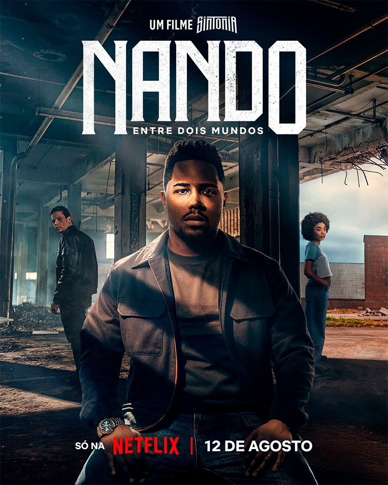 Pôster oficial de "Nando Entre Dois Mundos".