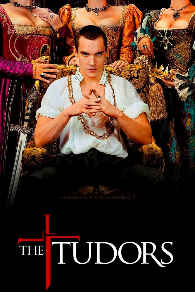 Pôster oficial de "The Tudors".