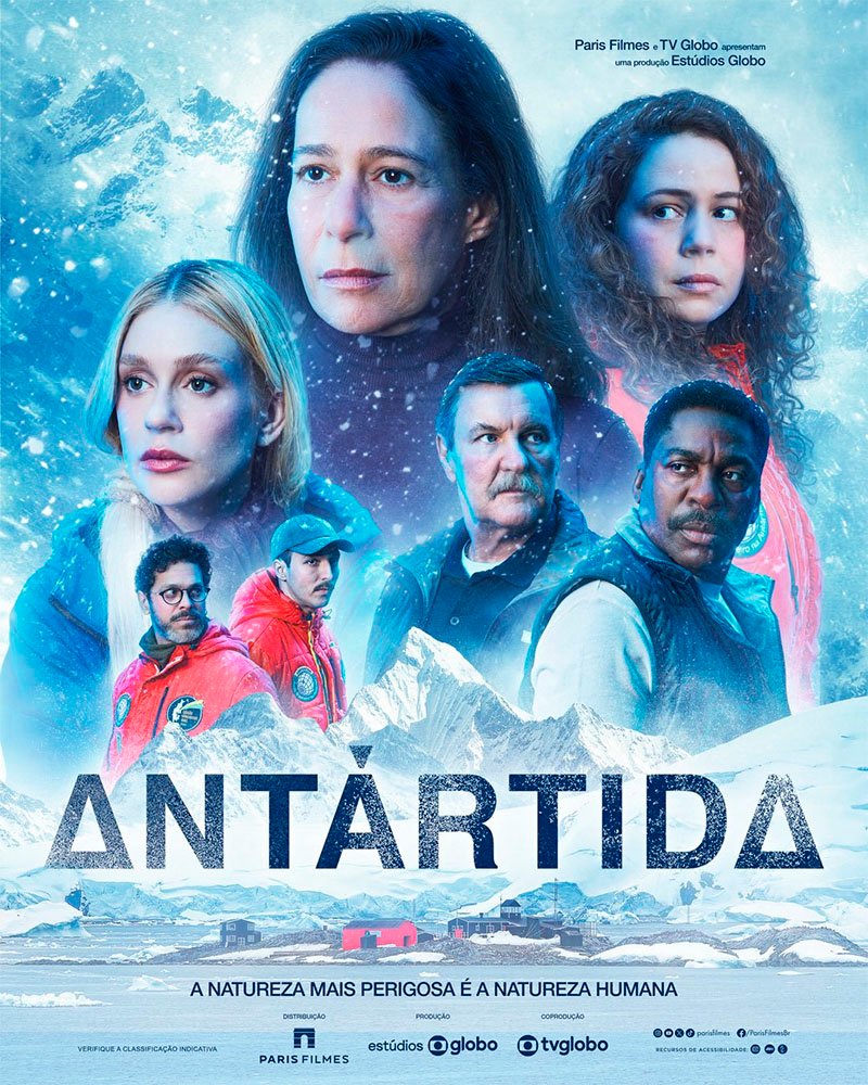 Pôster oficial de "Antártida"