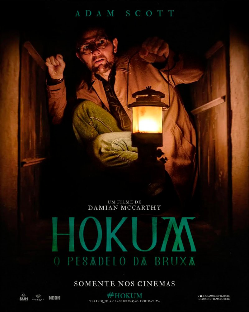 Pôster oficial de "Hokum: O Pesadelo da Bruxa".