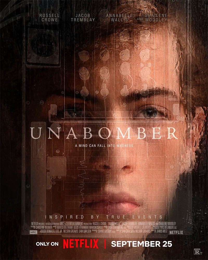 Pôster oficial de "Unabomber"