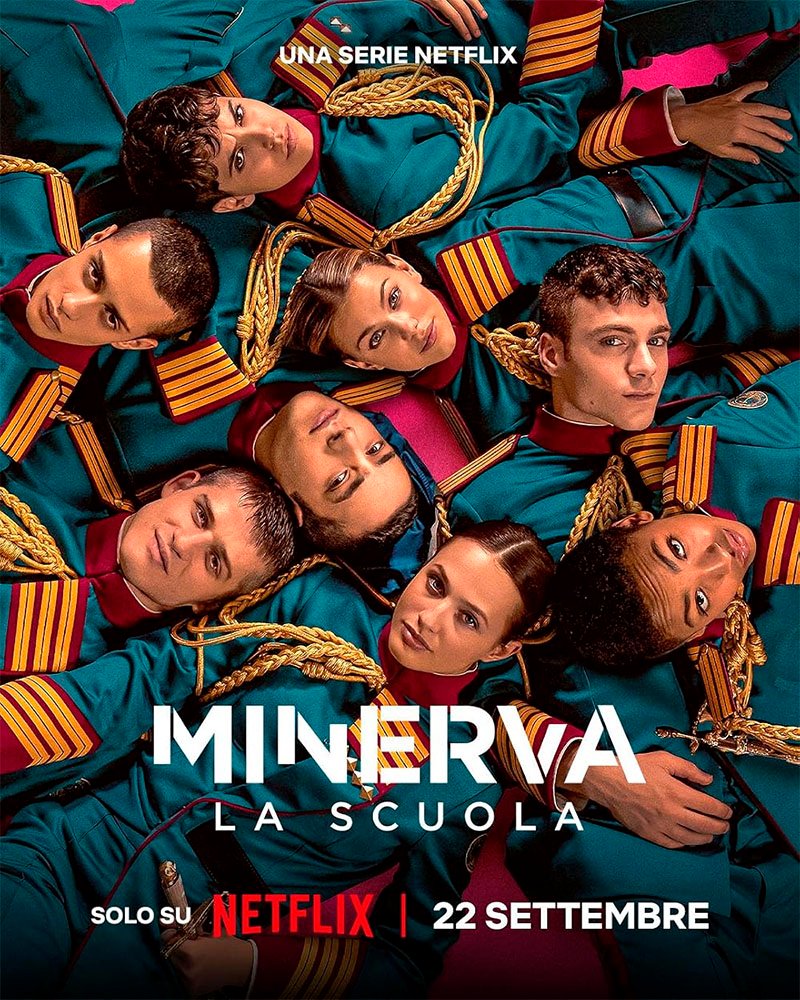 Pôster oficial de "Escola Minerva".