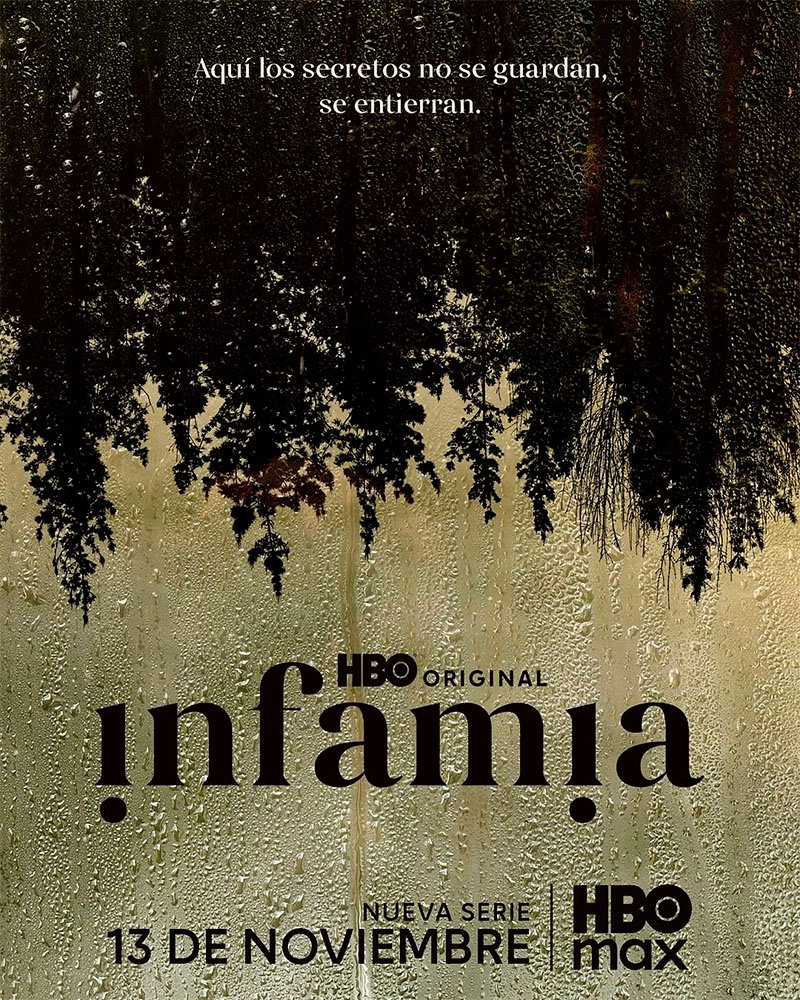 Pôster oficial de "Infamia".